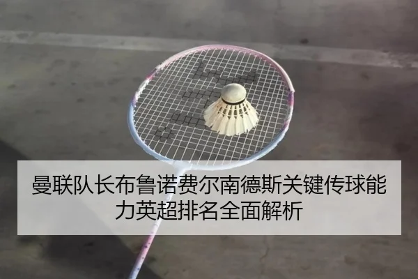 曼联队长布鲁诺费尔南德斯关键传球能力英超排名全面解析 - kaiyun